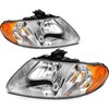 LBRST Headlight Assembly Fit with 2001-2007 for Dodge Caravan for