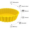 Webake Silicone Mini Tart Pan 4 Inch Non-stick Mini Quiche