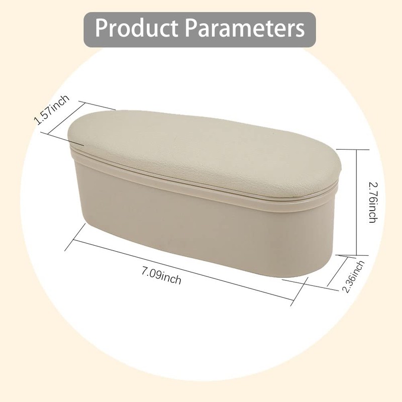 ASUBHA Car Armrest Support Cover, Arm Rest Cushion, Comfortable Car