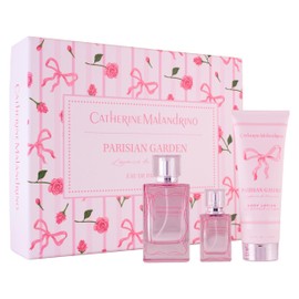 Catherine Malandrino Parisian Garden Eau de Parfum for her 3 Piece Gift Set, 3.4 fl. oz