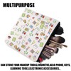JYTAPP Math Science Cosmetic Bag Math Themed Zipper Bag Math