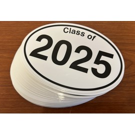 Decals, Stickers and Vinyl Class of 2025 Sticker (Laptop/Water Bottle Sticker 4x6)