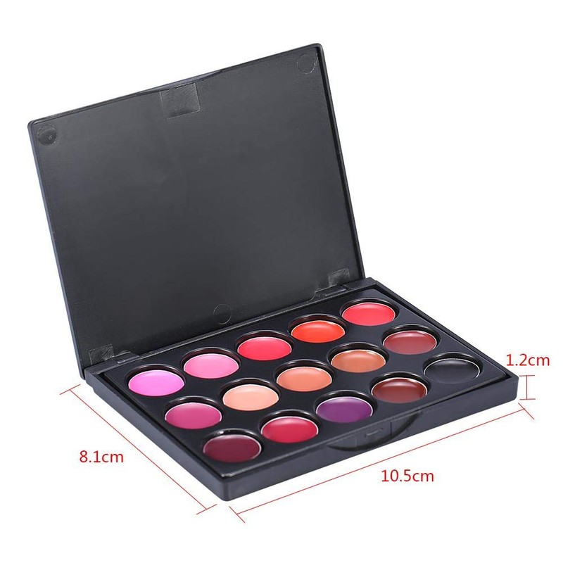 15 Colors Lip Palette Long Lasting Cosmetic Makeup Palette Professional