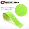 HEROFFIX 1 Pc Safety Warning Reflective Tape Increased Visibility Reflective