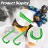XTPTFABS 3639-781 Snowmobile Ski Loops Handles Set Compatible with Arctic