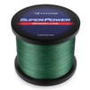 KastKing Superpower Braided Fishing Line, Moss Green, 30 LB, 1097