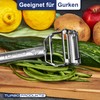 TURBO PRODUKTE BI-TURBO Double Head Peeler - Peeler & Julienne