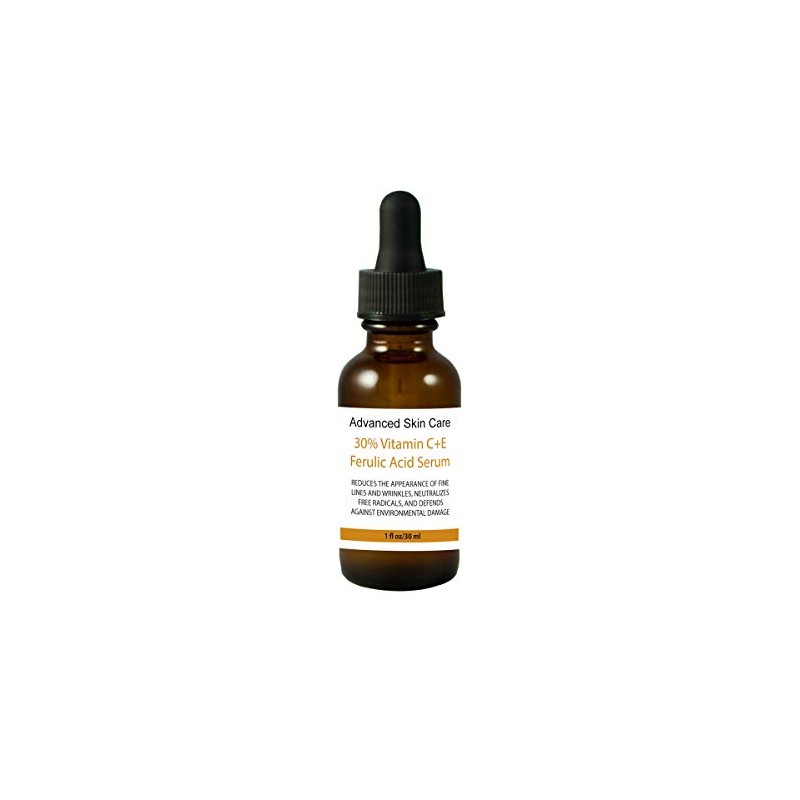Advanced Skin Care 30% Vitamin C+e Ferulic Acid Serum, Sun