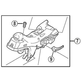 Shimano Spares ST-6800 Left Hand Bracket