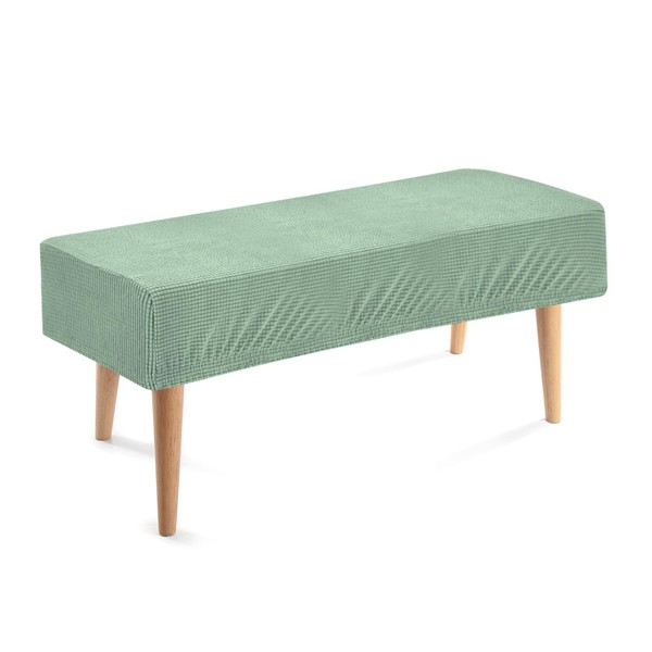 sourcing map Dining Bench Cover, Stretch Piano Long Bench Stool