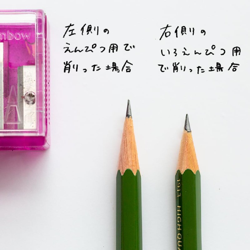 Tombow KSA-121A-5P Mini Pencil Sharpener, ippo! W Sharpener