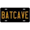 Batcave Aluminum Novelty Car License Plate