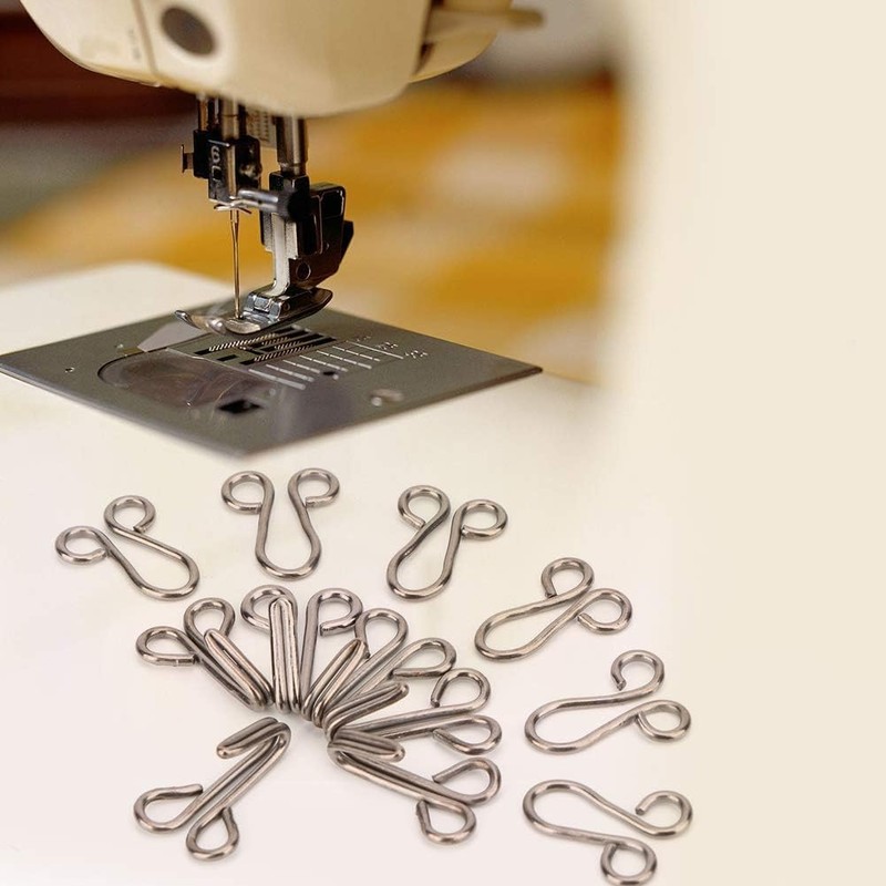 Pack of 10 Sewing Hooks and Eye Closure, Replacement for