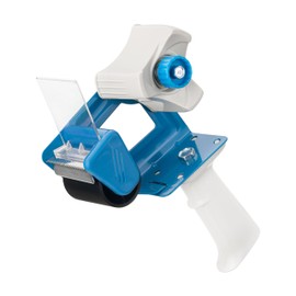 Perco Packing Tape Dispenser Gun for Convenient and Efficient Packaging and Storage - Blue | Fits 1.88-Inch Tape Rolls, 3-Inch Inner Paper Core - Perfect for Home, Office, Retail, and Crafting Needs