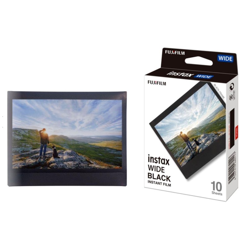 instax Wide Film Black Frame, Black