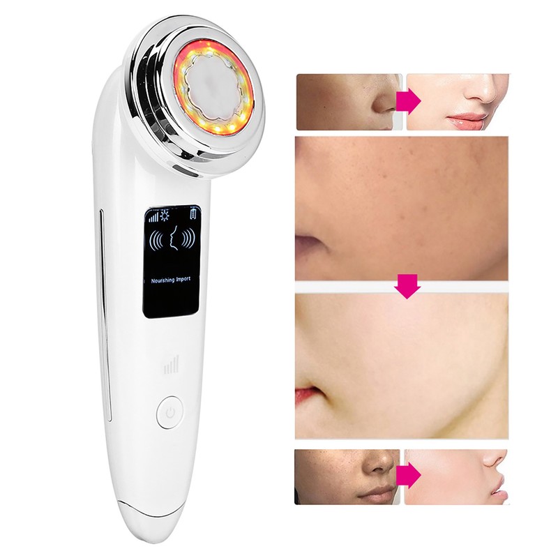 Photon Light Therapy Machine Vibration Face Lifting Tightening Face Care