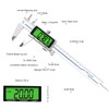 Digital Caliper Electronic Measuring Tool,Digital Vernier Caliper Inch/Millimeter/Fraction Measurement Caliper
