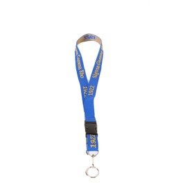Sigma Gamma Rho Sorority New Woven Embroidered Lanyard Blue