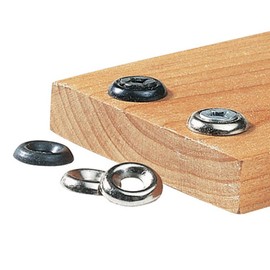 Decorative Washers - Black (50 per Pack)