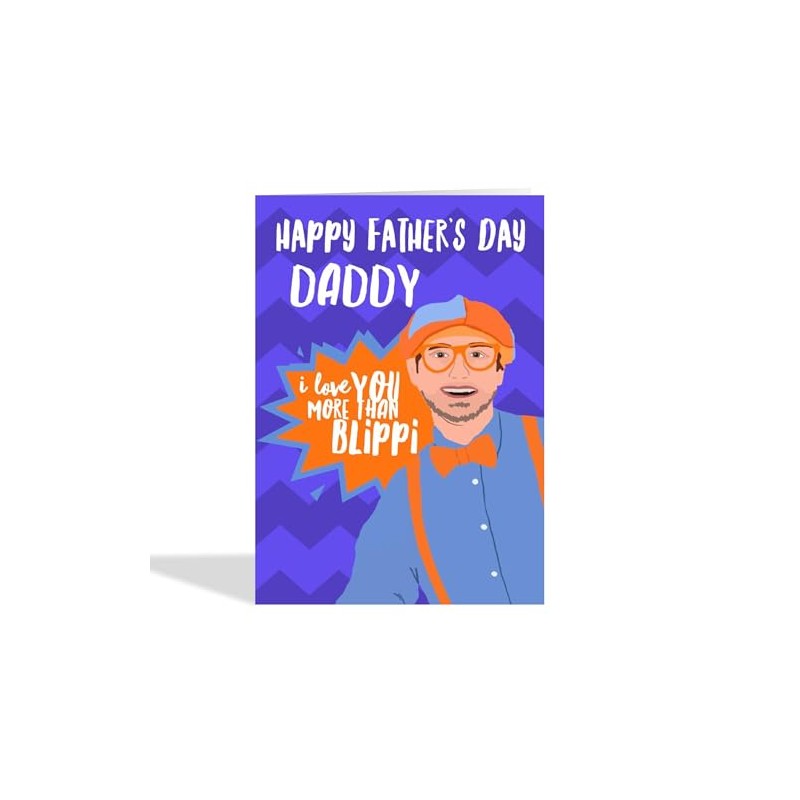 thortful Daddy, I Love You More Than Blippi