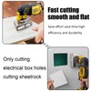 2 Pcs Square Slot Cutter Compatible for Dewalt 20V &
