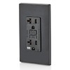Leviton GFCI Weather-Resistant Outlet, 20 Amp, Self Test, Non Tamper-Resistant