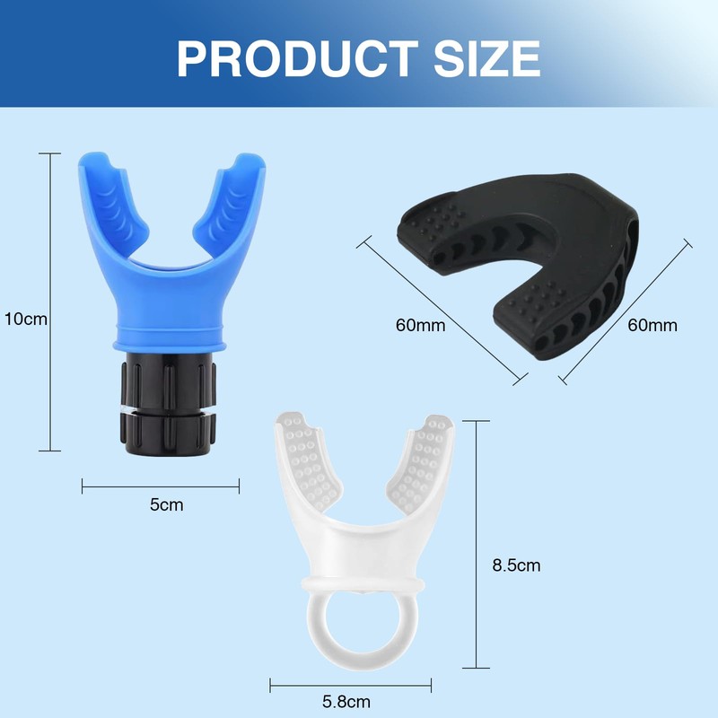 Katyjun Pack of 2 lung trainers, breathing trainer with adjustable