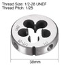 uxcell 1/2"-28 UNEF Round Die, Machine Thread Right Hand Threading