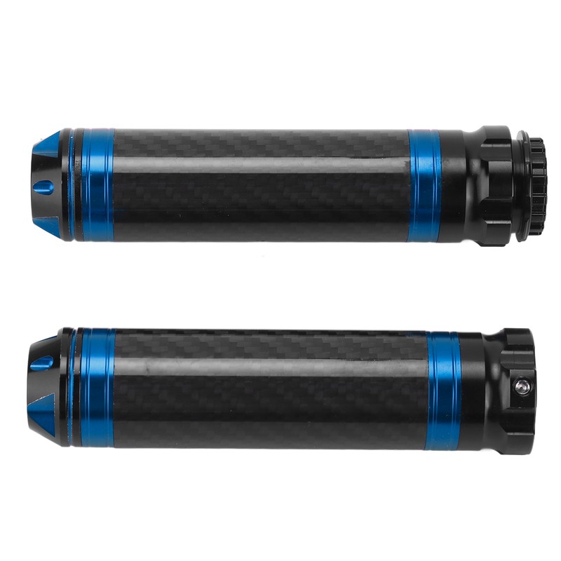 2PCS Motorcycle Handle Bar Grip Cover Carbon Fiber Corrosion Resistant