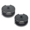 Qingriver Strimmer Spool Line, 2 Pcs Strimmer Spool Replacementfor Bosch