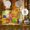 Fanrui 15.75" x 11.81" LED Light-Up Whiteboard - Remote Control,