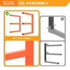 WALMANN Garage Wall Mounted Lumber Storage Rack, Overhead Heavy Duty