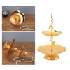 2 Layer Cupcake Stand European Style Gold Cupcake Stand Easy