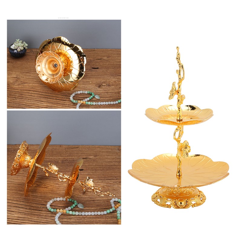 2 Layer Cupcake Stand European Style Gold Cupcake Stand Easy