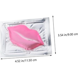 IMIKEYA 15 Almohadillas Exfoliantes para Labios Colágeno Hidratante, Mascarilla Labial para Mujer, Uso Diario, sin Irritación Efecto Nutritivo