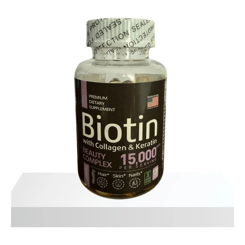 Biotina Colgeno Keratina Sin Sabor