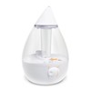 Crane White Teardrop Ultrasonic Cool Mist Humidifier, 1 Gallon Auto