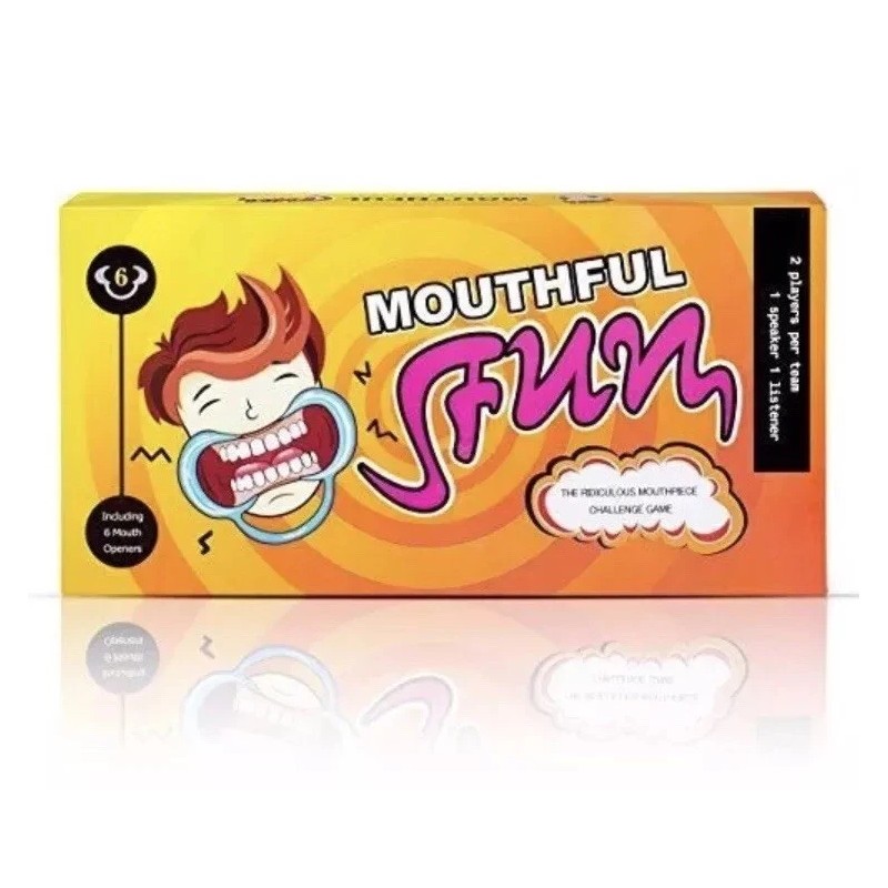 Mouthful Fun Game - The Ridiculous Mouthpiece Challenge Opener Mouth