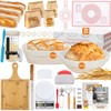 Aliggbent 40Pcs Sourdough Bread Baking Supplies, 10'' Round & Oval