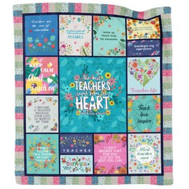Akoigun Teacher Gifts for Women, Teacher Appreciation Gifts, Best Teacher Gifts, Gifts for Teachers, Teacher's Day Gifts, Teacher Retirement Birthday Back to School Gifts Throw Blanket 60"X50"