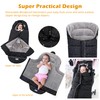 LAT Baby Warm Bunting Bag Universal,Stroller Sleeping Bag Cold Weather,Waterproof