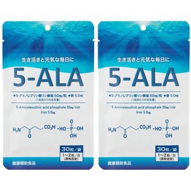 Kou 5ALA 5-aminolevulinic acid 50mg 30 capsules (2) / 코우 5ALA 5-아미노레불린산 50mg 30캡슐 2개