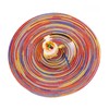 Alnicov 4pcs Cotton Woven Rattan Heat-Resistant Tablema,11.8Inch 30cm Round Placemats