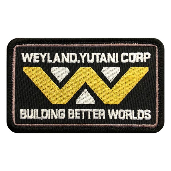 Weyland Yutani Building Better Worlds Alien Hook Patch (4.0 x