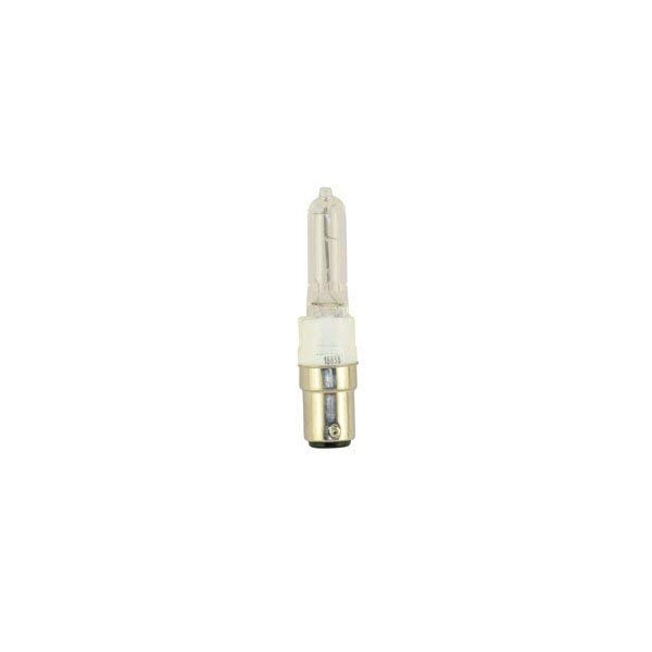 T4 Halogen Bulb 100W 120V Replacement for Sylvania 100Q/CL/DC/64475/Osram 120V by Technical Precision - BA15D Double Contact Bayonet base - 2900K - 2000 Hours Rated Life - 1500 Lumens - Clear - 1 Pack