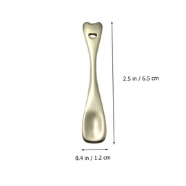 BIUDECO 4pcs Makeup Spatula Tool Face Spoon for Skincare Cosmetics Diy Peel Serum