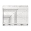 Slotted Quilting Ruler 17-3/4in x 22in - Ruler for Quilting