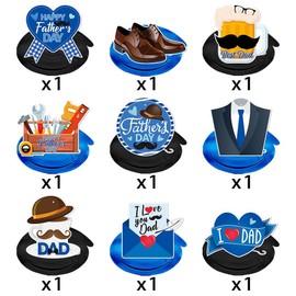 Father Day Decorations Happy Father Day Banner Hanging Swirl Foil Ceiling Decorations for Dad Birthday Party Father Day Gifts Party Decorations Supplies