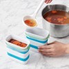 YouCopia FreezeUp Freezer Food Block Maker, 2 Cup, 2-Pack, Meal