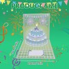 atnayo Musical Birthday Cards, 3D Pop up Light up Card